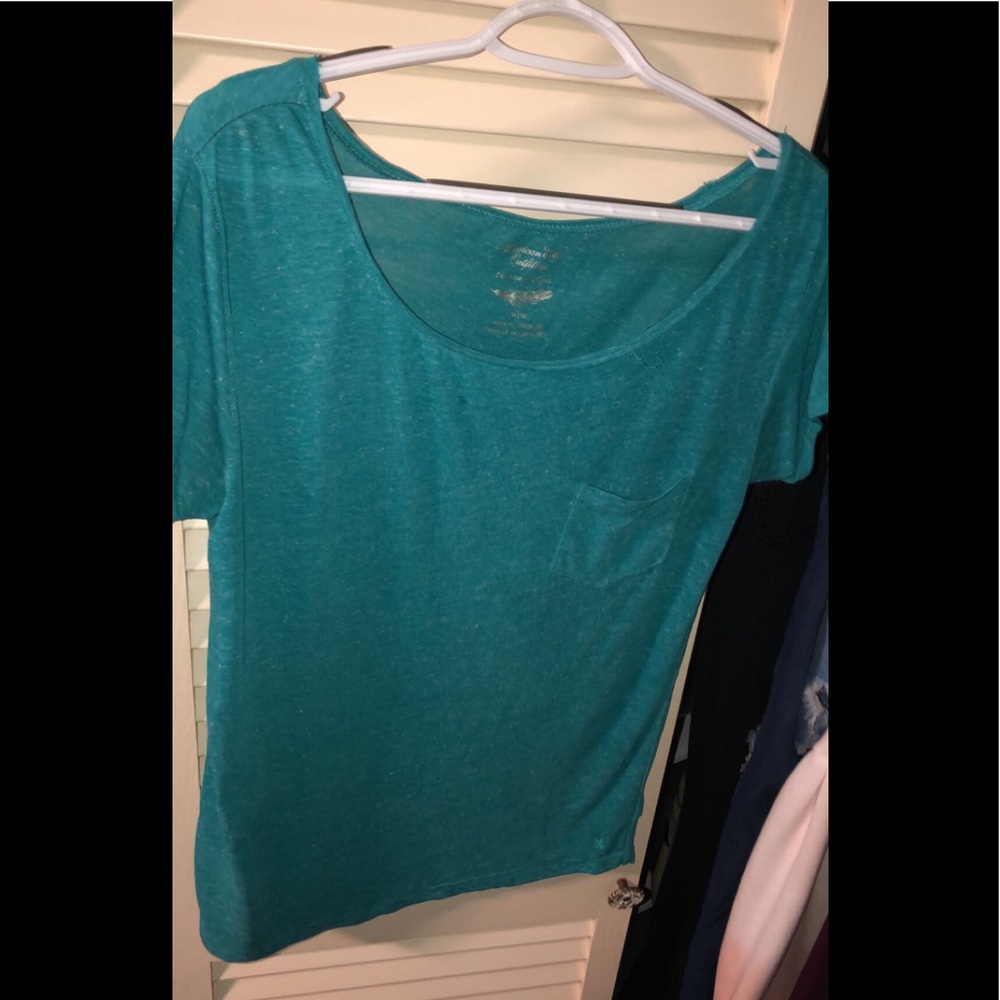 Blue pocket shirt
